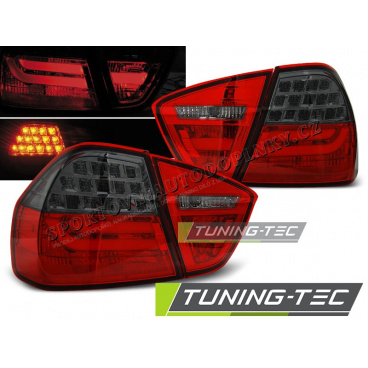 BMW E90 03.2005-08.2008 zadní lampy red smoke LED BAR BMW E90 03.2005-08.2008 zadní lampy red smoke LED BAR