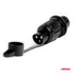 Elektrická zástrčka 3 PIN konektor 3 pinový AMIO-03213
