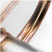 Středový sportovní nerez výfuk RM-MOTORS  DUAL 63 mm / 400 mm