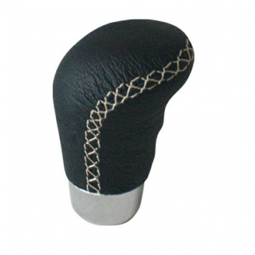 Hlavice řadící páky ergo provedení černá kůže Hlavice řadící páky ergo provedení černá kůže