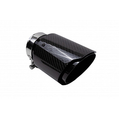 Koncovka tlumiče 114mm vstup 70mm Carbon Gloss