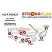 Alfa Romeo Spider 1995-05 StrongFlex Sport sestava silentbloků jen pro zadní nápravu 16 ks