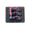 ALU Panel 12V / 24V (3 vodotěsné spínače s certifikátem IP68)