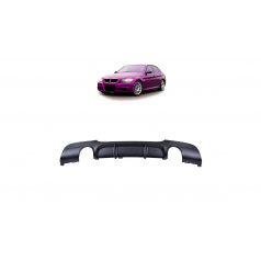 Difuzor BMW 3 E90 E91 Zadní Matná Černá