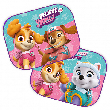 Clona sluneční na boční okno PAW PATROL GIRL 2ks