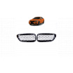 Gril BMW 3 F34 Lesklá černá & Chromová