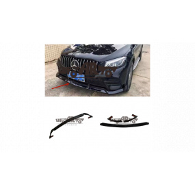 Přední spoiler Mercedes-Benz GLC X253 GLC C253 Nárazník Přední Lesklá Černá