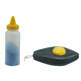 Šňůra orýsovací 15 m plast + modrá křída (115g)