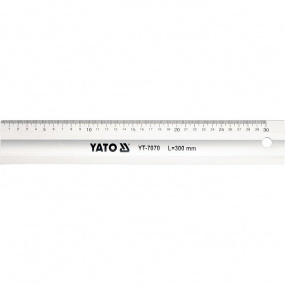 Měřící hliníková lať 300mm