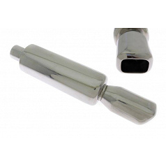 Koncový tlumič TurboWorks 76x87mm vstup 57mm