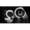 Mercedes R170 SLK 04.1996-2004 přední čirá světla Angel Eyes CCFL black