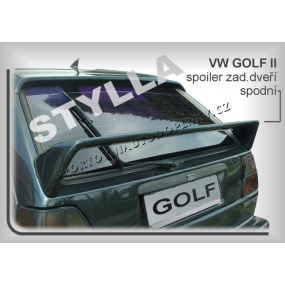 Volkswagen Golf II (83-91) spoiler zadních dveří spodní (EU homologace) Volkswagen Golf II (83-91) spoiler zadních dveří spodní (EU homologace)