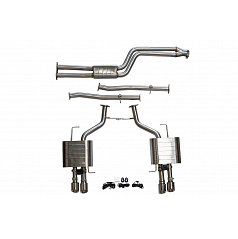 Výfukový systém CatBack BMW F18 F10 520/525/528/535 2.0T/3.0T 10-16 Aktivní