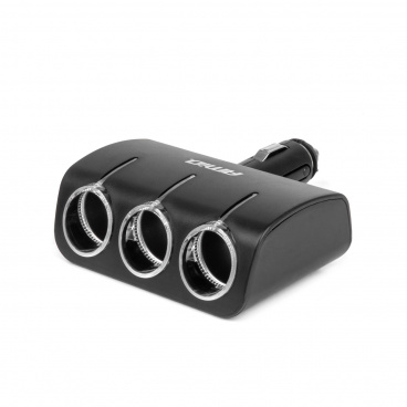 Rozdělovač zásuvky zapalovače 12V 24V 120W 90° AMIO-04358