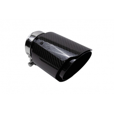 Koncovka tlumiče 114mm vstup 76mm Carbon Gloss