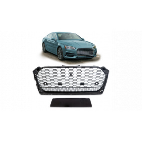 Gril Audi A5 F5 Lesklá Černá