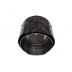 Koncovka tlumiče 114mm vstup 70mm Carbon Gloss