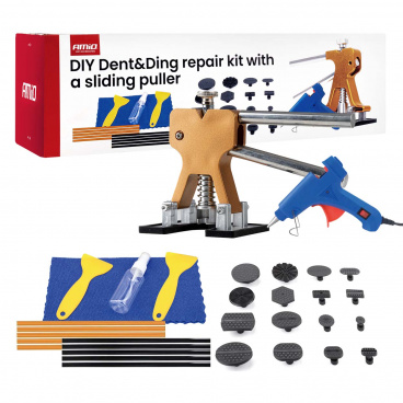 Sada na opravu promáčklin karoserie s posuvným pullerem PDR AMIO-04599 Sada na opravu promáčklin karoserie s posuvným pullerem PDR AMIO-04599