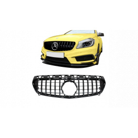 Gril Mercedes-Benz A W176 GT Lesklá Černá