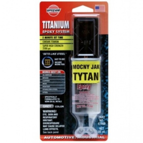 Titanové epoxidové 2-složkové lepidlo s částicemi titanu 25 ml Titanové epoxidové 2-složkové lepidlo s částicemi titanu 25 ml