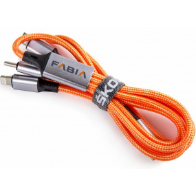 Originální nabíjecí kabel Škoda 3v1 USB-C