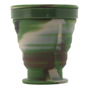 Silikonový skládací kelímek ARMY 200ml Silikonový skládací kelímek ARMY 200ml