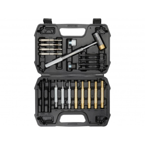 Sada vyrážečů s kladívkem 21 ks