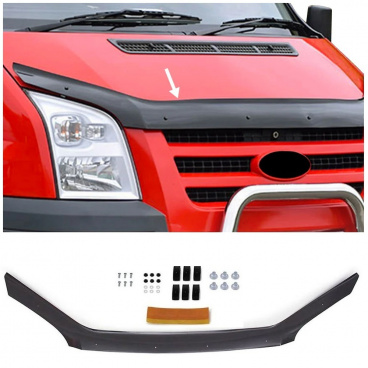 Deflektor přední kapoty Ford Tranzit 2006-13 Deflektor přední kapoty Ford Tranzit 2006-13