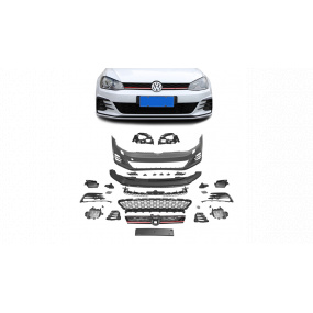 Přední spoiler Volkswagen Golf 7 Předek SRA Gril LED Halogen