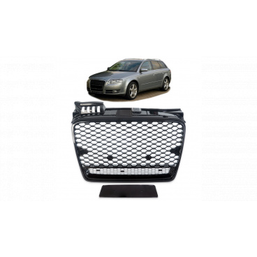 Gril Audi A4 B7 Lesklá Černá