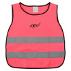 Vesta výstražná dětská růžová S.O.R. EN 1150:1999