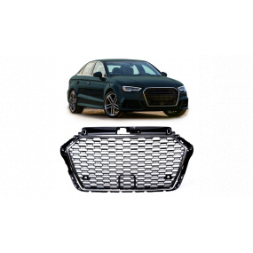 Gril Audi A3 8V Facelift Chrom & Černý