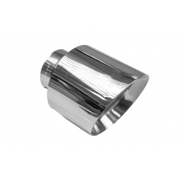 Koncovka tlumiče 127mm vstup 76mm Leštěná Koncovka tlumiče 127mm vstup 76mm Leštěná