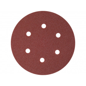 Brusný papír 150 mm P100 50 ks 6 děr suchý zip