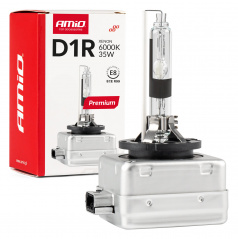 Xenonová žárovka výbojka xenon D1R 6000K AMiO PREMIUM AMIO-01967