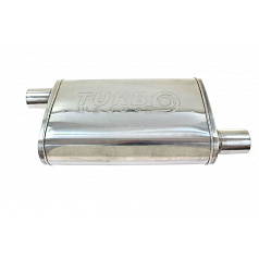 Středový tlumič 63,5mm TurboWorks LT 409SS 355mm