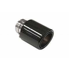Koncovka tlumiče 114mm vstup 76mm Carbon Gloss