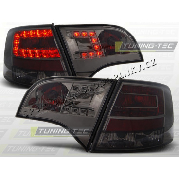 AUDI A4 (B7) AVANT 2004-08 ZADNÍ LED LAMPY SMOKE