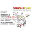 Subaru Legacy do 2006 BE BH StrongFlex sestava silentbloků jen pro přední nápravu 6-10 ks