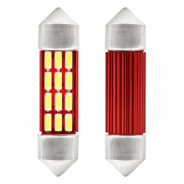 Žárovky sulfit VERTEX CANBUS 12 SMD 4014 Festoon 36mm White 12V/24V II Žárovky sulfit VERTEX CANBUS 12 SMD 4014 Festoon 36mm White 12V/24V II