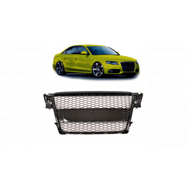 Gril Audi A4 B8 Lesklá Černá Gril Audi A4 B8 Lesklá Černá