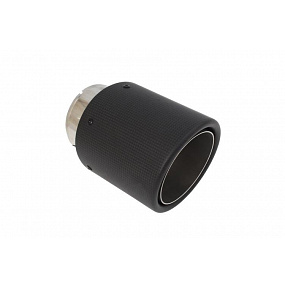 Koncovka tlumiče 89mm vstup 63mm Carbon Mat