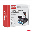 Rozbočovač zásuvky zapalovače s nabíječkou 4xUSB-A QC3.0 PD 3.0 180 W