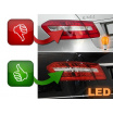 Mercedes E-klasa W212 2009-13 zadní lampy red smoke LED