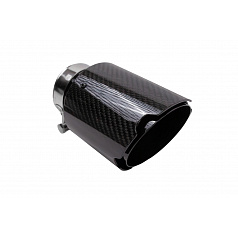 Koncovka tlumiče 114mm vstup 70mm Carbon Gloss