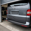 Nerez broušený černý kryt zadního nárazníku VW T5