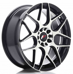 JR Wheels JR18 18x7,5 ET40 5x112/114 Černá Leštěná