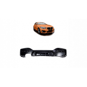 Difuzor BMW 1 F20 F21 Facelift Zadní Matná Černá