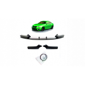 Přídavný díl BMW 2 F22 F23 Nárazník Přední Matná Černá