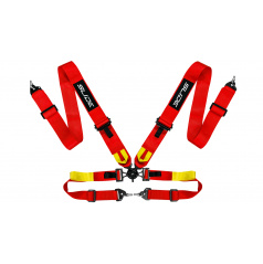 Sportovní pásy Slide V2 Quick Červené 4P 3"